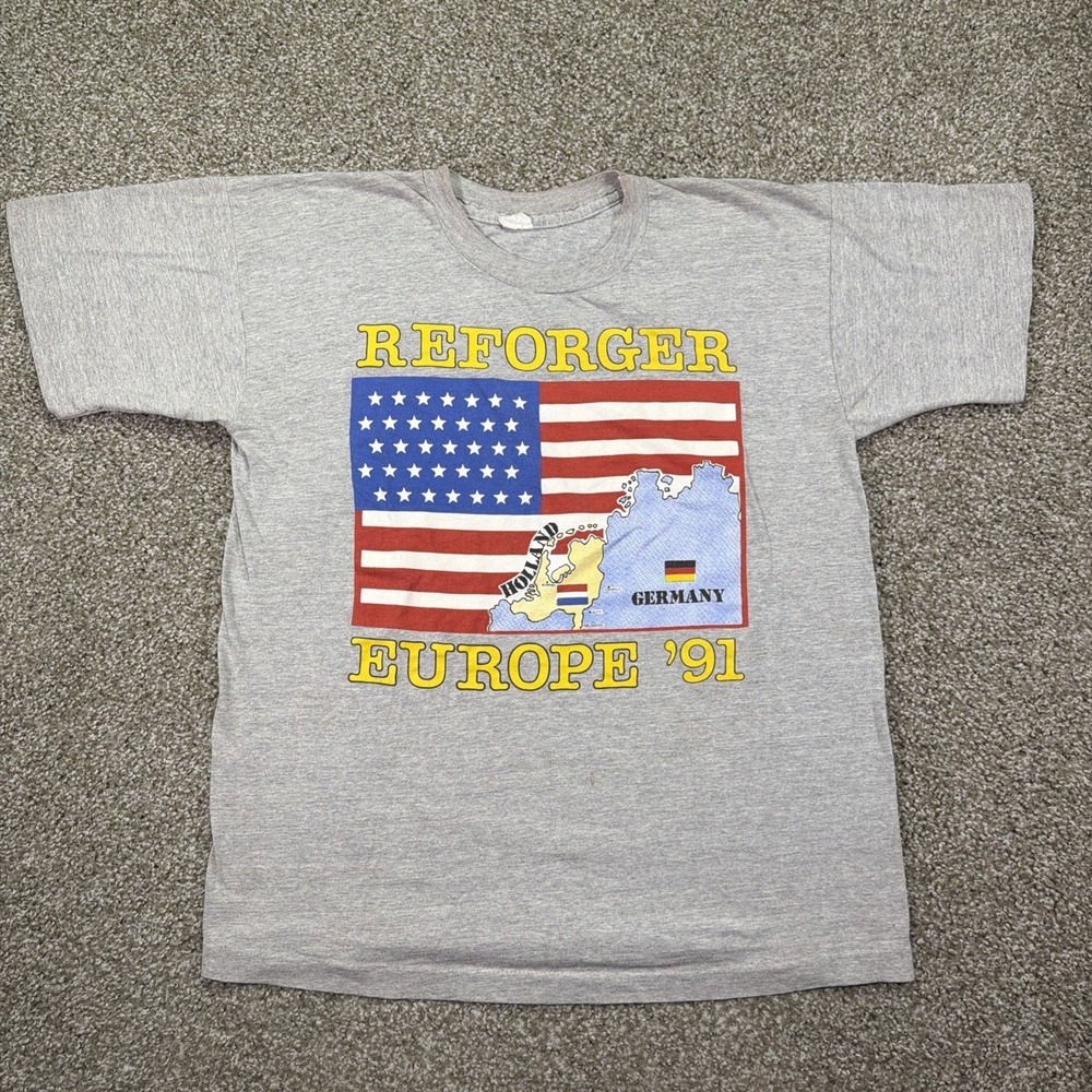 Exercise Reforger Europe 1991 Mission Shirt Size Large Germany Military Original